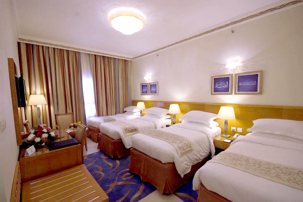 Quad Room in Dar Aleiman Grand Hotel, Makkah